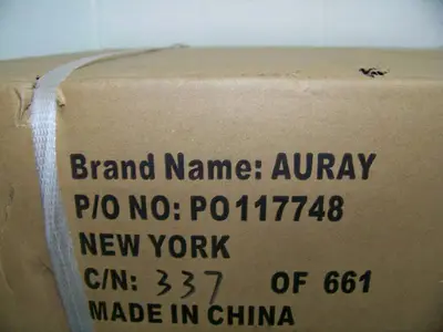Auray ERS-12U 12-Space Steel Equipment Rack with 3" Locking Casters - NEW IN BOX