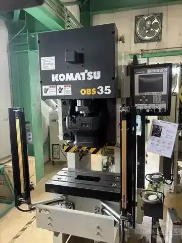 Used 2016 KOMATSU OBS35-34K2M Gap Frame (OBS) Presses Illinois US | Perfection Global, LLC. #1002540