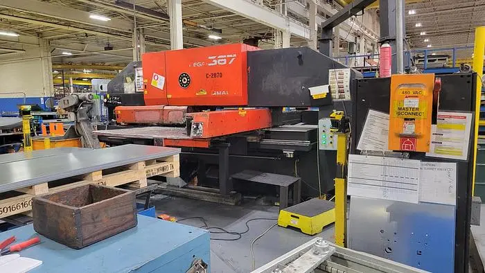 Used AMADA PEGA 367 Turret Punches Tennessee US | MANUFACTURING SOLUTIONS #300972