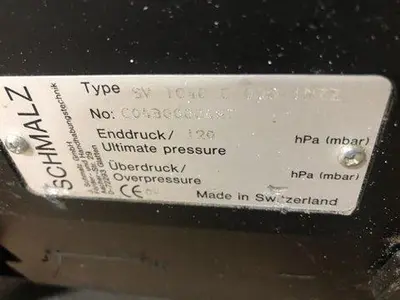 USED SCHMALZ | ATB SV 1040 C 000 INZZ  | SNF90/4E-11