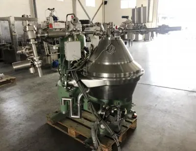 Westfalia SC 35-06-177 Hydrostop clarifier centrifuge, 316SS.