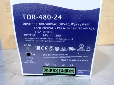 USED MEAN WELL TDR48024