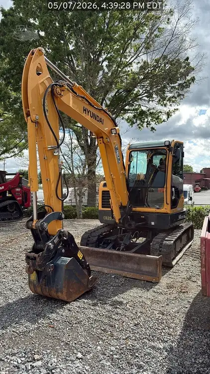 Used 2023 HYUNDAI ROBEX 60CR-9A Crawler Excavators South Carolina US | National Equipment Dealers #1422225
