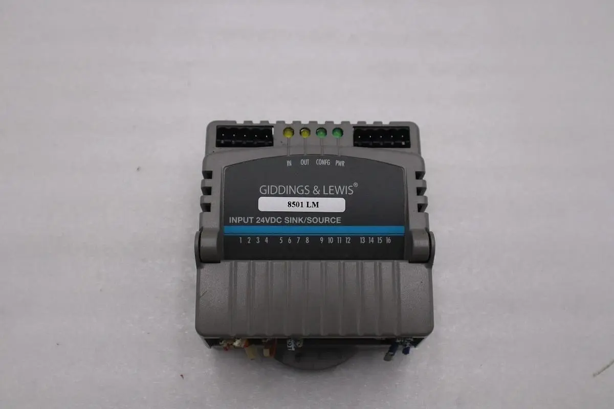 GIDDINGS & LEWIS M.1300.7372 R1 Input Module 24VDC SINK/SOURCE STOCK 624-D