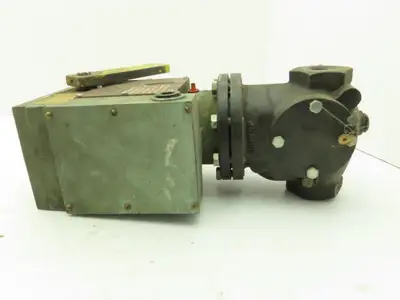 North American Manufacturing 1520G-1 Gas Valve 1" NPT 120V Actuator Manual Reset