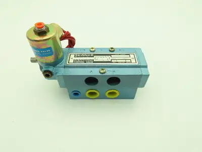 Skinner S3R0AEL4 Directional Control Valve 5-Way 2 Pos 120V 150PSI 1/2" NPT