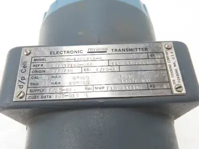 Foxboro 823MP-IM2SASA-A Electronic Pressure Transmitter With 3" Flange Diaphragm