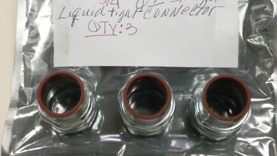 NEW Thomas & Betts Q1 Straight Liquid-tight Connectors
