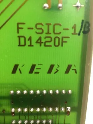 USED KEBA F-SIC-1/B D1420F