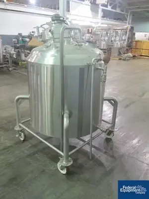 USED Cherry-Burrell 130 Gal Cherry Burrell Reactor, 316L S/S, 50/100#