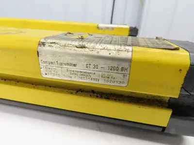 Leuze Lumiflex Safety Light Curtain Transmitter Receiver Set 1200mm-Parts/Repair