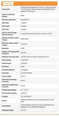 New | in-Stock NEXEN 5H35PSP-1*1.000 Misc Electrical & Power Parts | Surplus Asset Holdings #1217885