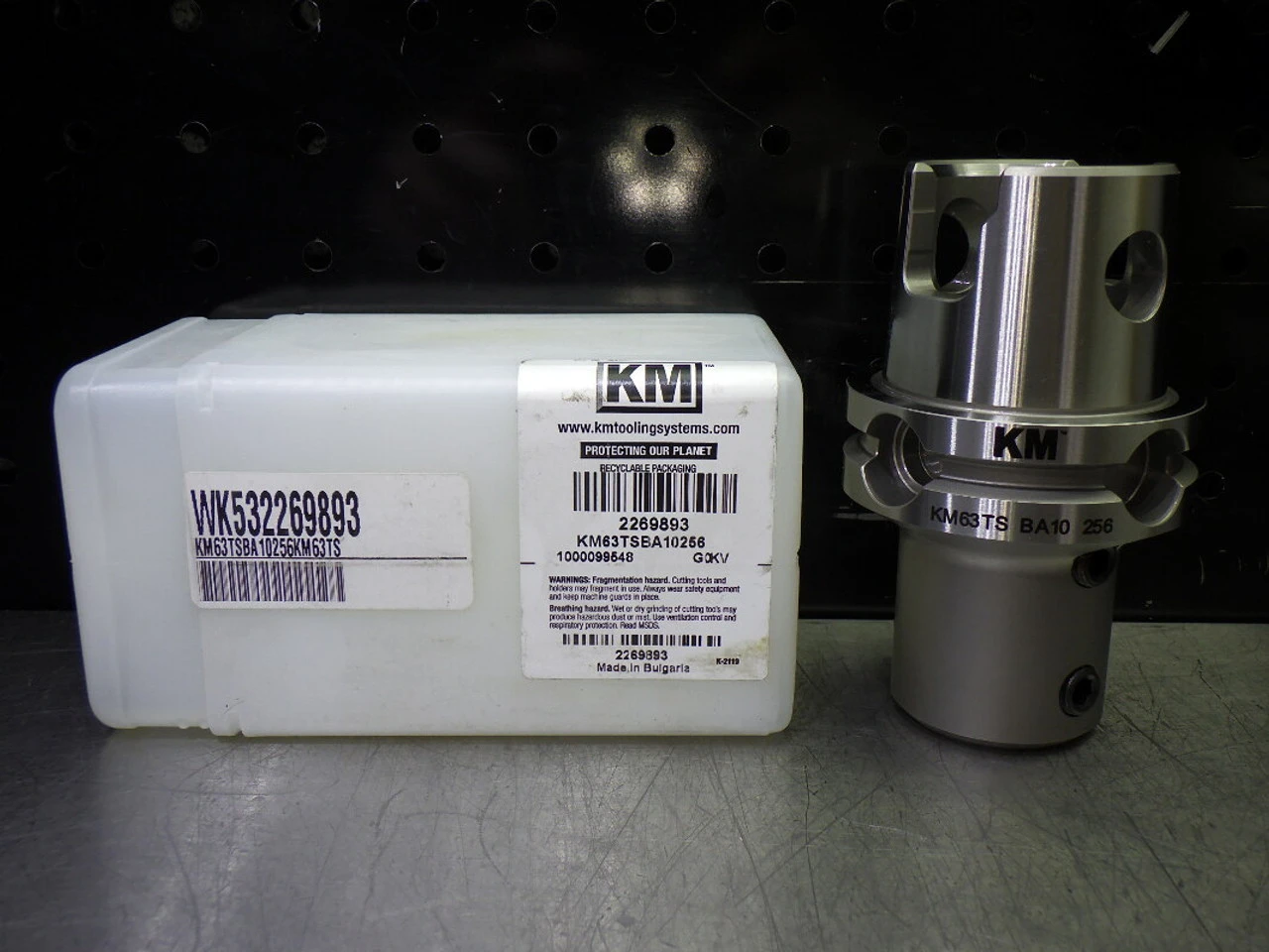Kennametal KM63UT 5/8" Boring Bar Adapter 2.5" Pro KM63TSBA10256 (LOC2706B)