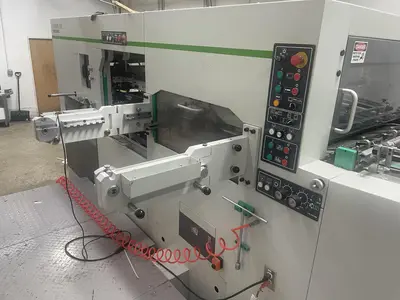 USED 2019 BRAUSSE 1050SE AUTOMATIC DIE CUTTER W/ STRIPPING