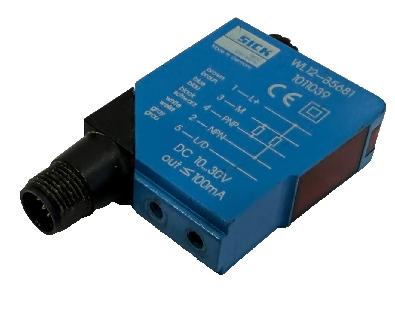 USED SICK WL12-B5681 PHOTOELECTRIC SENSOR WL12B5681
