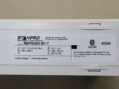 NEW STANPRO RMPN0WH-IB1-T