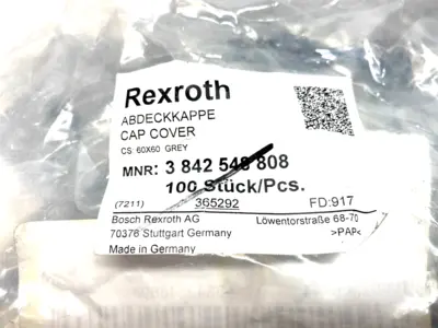 New | in-Stock Bosch Rexroth Cover Cap Conveyor Parts Michigan US | Maverick Industrial Sales #1467888