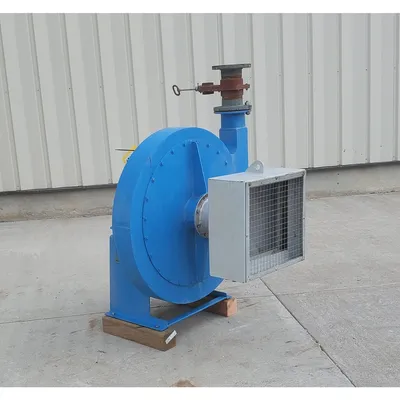 Used 212 CFM @ 32" SP 4.6KW(6HP) Pressure Blower Radial Ventilator Fan