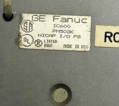 USED GE FANUC IC600PM503K