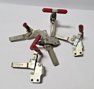 Lot of 5 De-Sta-Co Manual Hold Down Toggle Clamp 62136