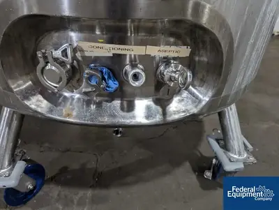 USED Precision 550 Liter Precision Stainless Reactor, 316L S/S, 45/100#