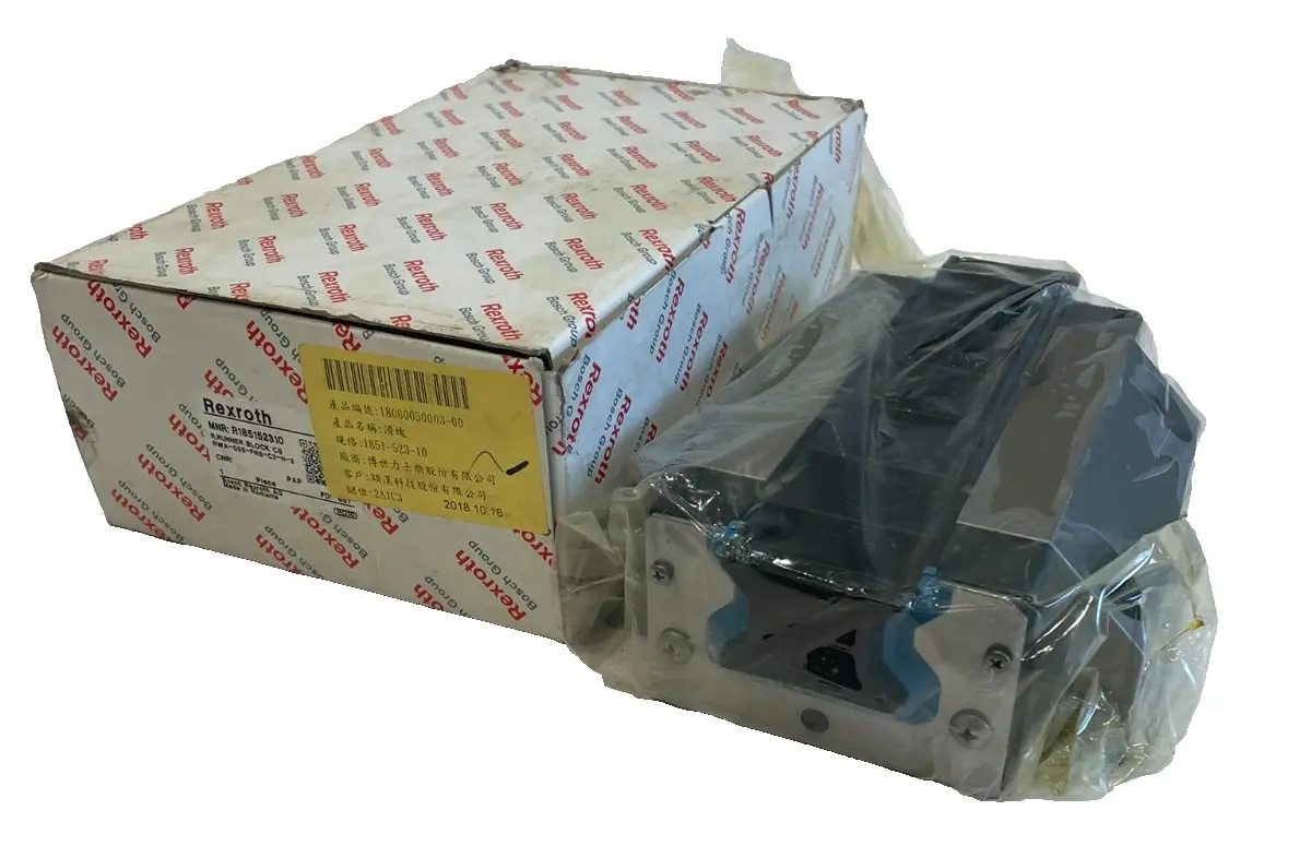 NEW BOSCH REXROTH R185152310 LINEAR RAIL BLOCK RWA-055-FNS-C2-H-2