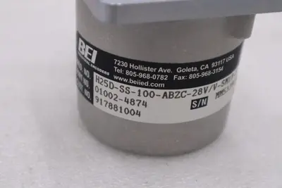 BEI SENSORS H25D-SS-100-ABZC-28V/V-SM18-S / H25DSS100ABZC28VVSM18S NEW #H1292