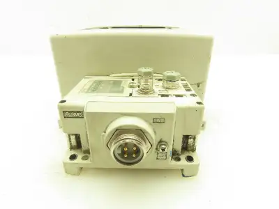 SMC VQC4401-5 Pneumatic Solenoid 4-Valve 5-Station Manifold Block w/EX600-SDN1A