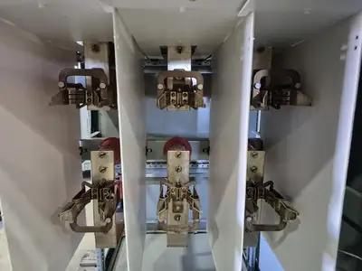 Double Fused Interrupter Switch 5 kV, 4160 Volts & Conduit Cabinet