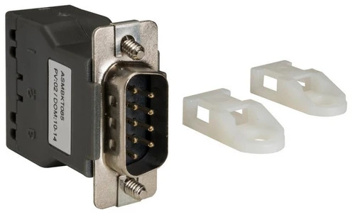 AEG Schneider AS-MBKT-085 MB+ Line Connector Kit, Modbus Plus Female D-Sub 9 [New]