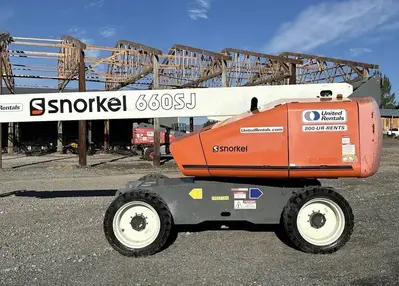 Used SNORKEL 660SJ Telescopic Boom Lifts Utah US | Global Remarketing #1507816