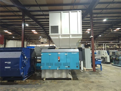 50" x 60" Vecoplan Model V-Eco 1300 Single Shaft Shredder, New 2020