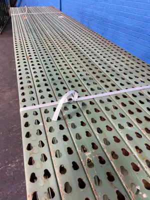 42" X 144" Pallet Racking Uprights  - Tear Drop