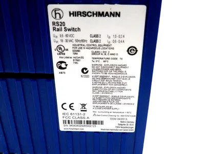 USED HIRSCHMANN RAIL SWITCH