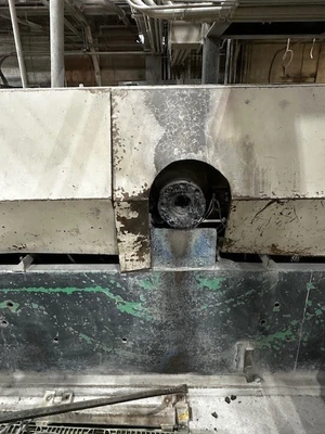 8" Sterling Extruder, 32:1 L/D, 500 HP AC Motor With New Drive In 2021