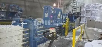 Used SELCO FOUR HLO-107AR-30 OPEN END AUTO TIE HORIZONTAL Balers New Jersey US | US Recycling Equipment #1519867