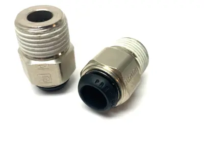 USED PARKER PRESTOLOK STRAIGHT MALE TUBE FITTING 12MM OD