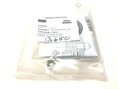 NEW WAGNER, REINHARDT-TECHNIK VALVE SEAL/WEAR PARTS KIT