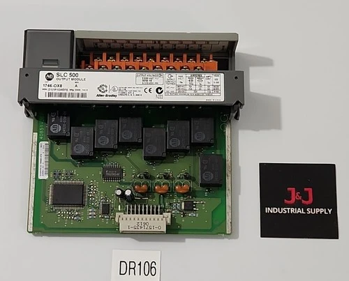 Used Allen-Bradley 1746-OX8 PLC Input & Output Indiana US | J&J Industrial Supply #524665