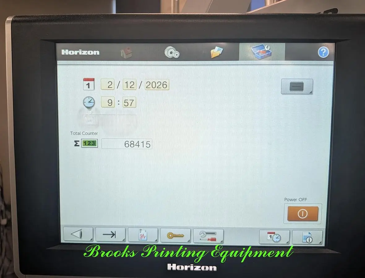 Used 2024 HORIZON BQ500N Perfect Binders North Carolina US | BROOKS PRINTING EQUIPMENT #1371328