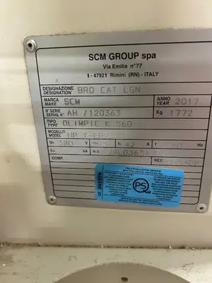 Used 2017 SCM OLIMPIC K 560 Miscellaneous Woodworking Equipment British Columbia CA | Lenmark #1426155