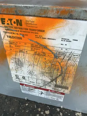 Used 2011 EATON Y48J24T09N Distribution Transformers Ohio US | HGR 24 #1150450