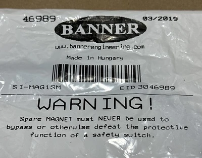 NEW Banner Engineering 46989