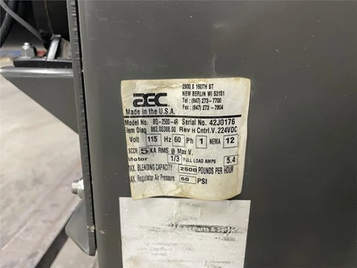 USED AEC, INC. BD-2500R-4