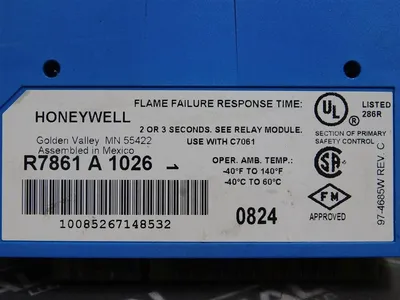 USED HONEYWELL R7861 A 1026