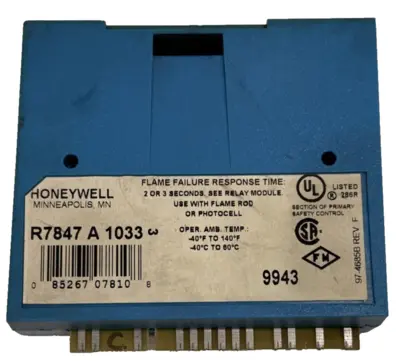USED HONEYWELL R7847A1033