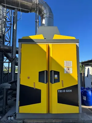 USED TRIOGEN ORC TURBINE OF 160 KW ELECTRICAL AND ABOUT 700 KW THERMAL