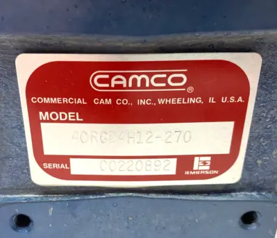 Used Camco Roller Gear Index Drive, Dual Flange Output Gearboxes Michigan US | Maverick Industrial Sales #1460986