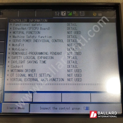 Yaskawa Motoman MH180 Robot w/ DX200 Controller