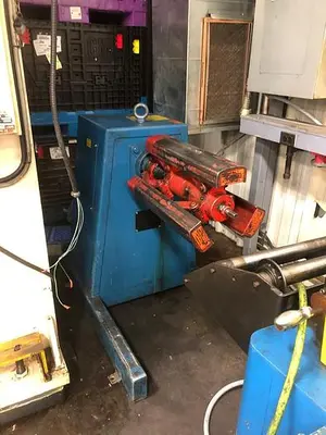 USED 4,000 LB x 12" x .092" PRE COMPLETE SERVO FEED LINE